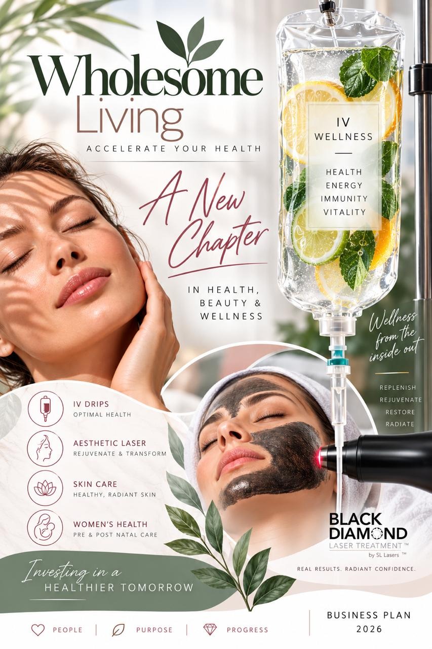 Wholesome Living — A New Chapter in Health, Beauty and Wellness